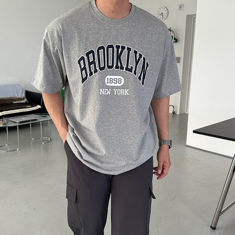 1898 브루클린 나염 반팔 티셔츠